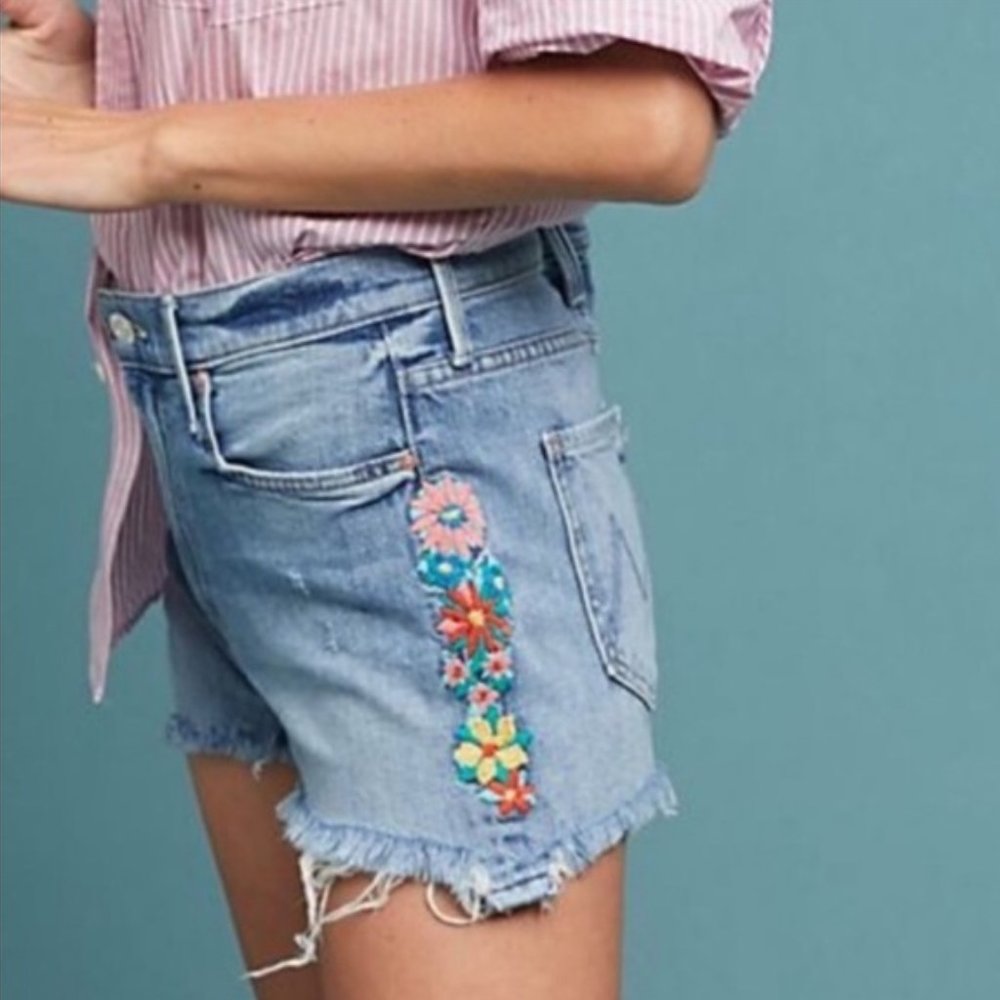 MOTHER The Dutchie Chew Short